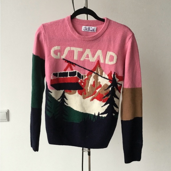 MC2 Saint Barth Sweaters - MC2 St. Barth Gstaad Graphic Sweater